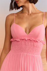 SK Pink Long Dress
