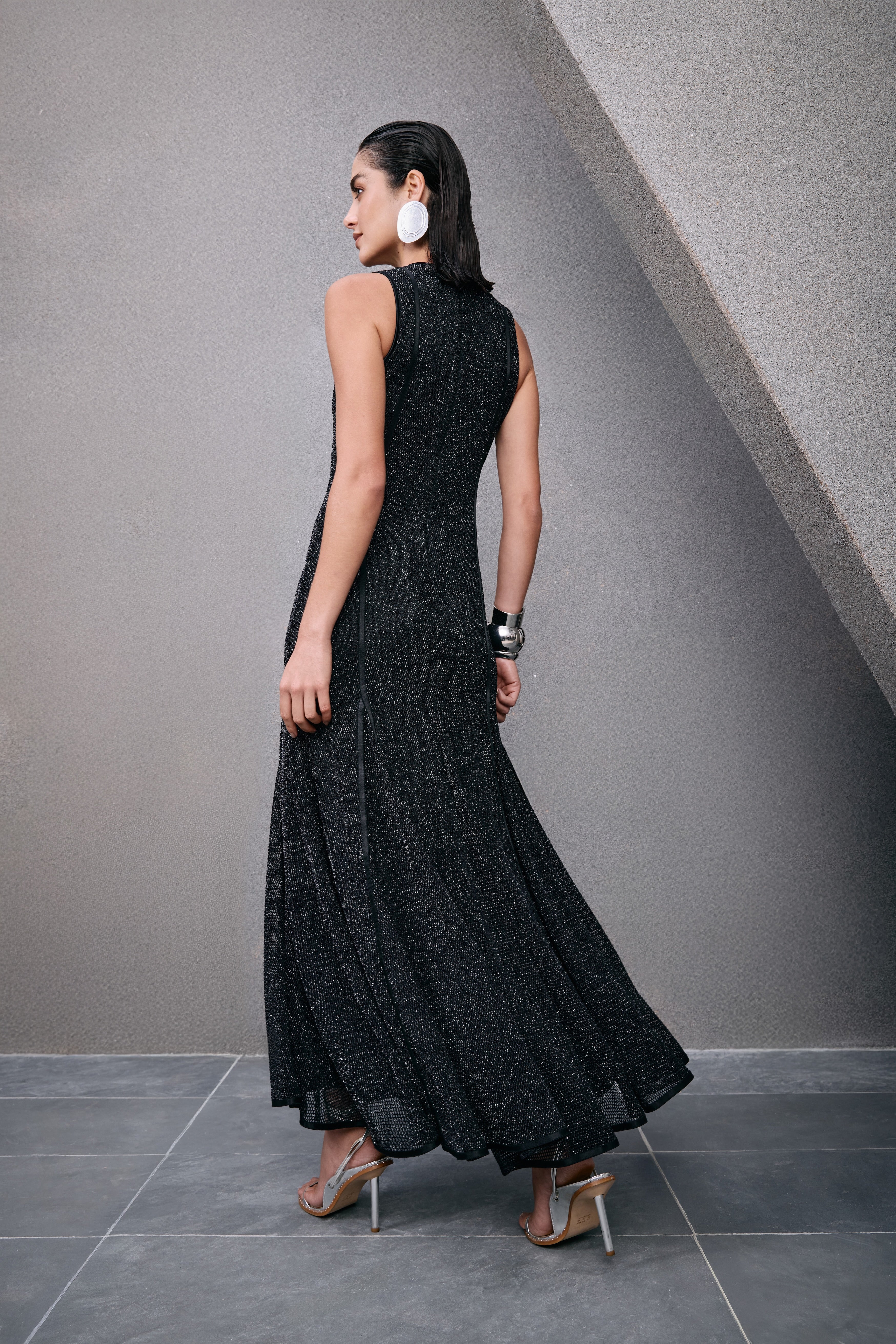 Vestido longo preto TD
