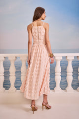 SK Midi Pink Dress