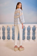 SK Blue Blouse