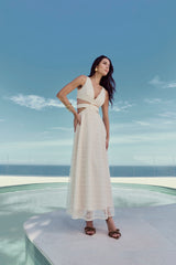 Vestido Midi TD Off-White