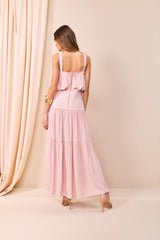 SK Midi Pink Shell Dress
