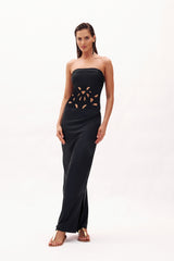 OS Black Body and Skirt Set