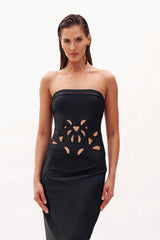 OS Black Body and Skirt Set
