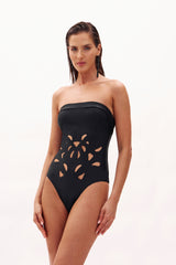 OS Black Body and Skirt Set