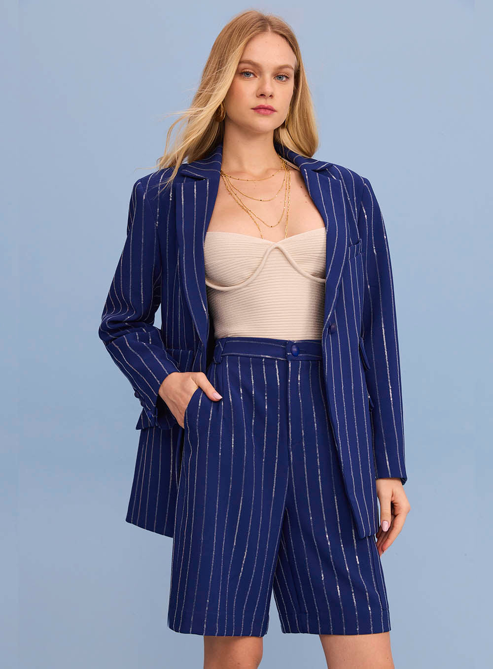 Blazer Azul Royal SK
