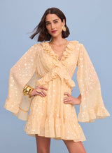 Sk Short Yellow Dress