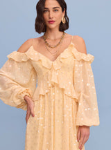 SK Long Yellow Dress