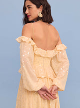 SK Long Yellow Dress