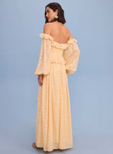 SK Long Yellow Dress