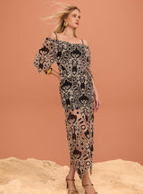 SK Black Midi Dress