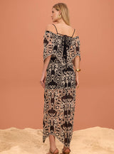 SK Black Midi Dress