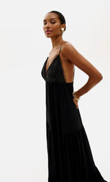 OS Vanessa Lace Detail Dress