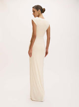 OS Valentina Beige Dress