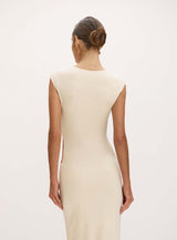 OS Valentina Beige Dress