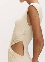 OS Valentina Beige Dress