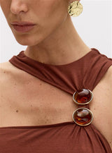 OS Meghann Brown Dress