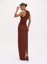 OS Meghann Brown Dress