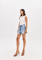 LP High-Waisted Denim Shorts