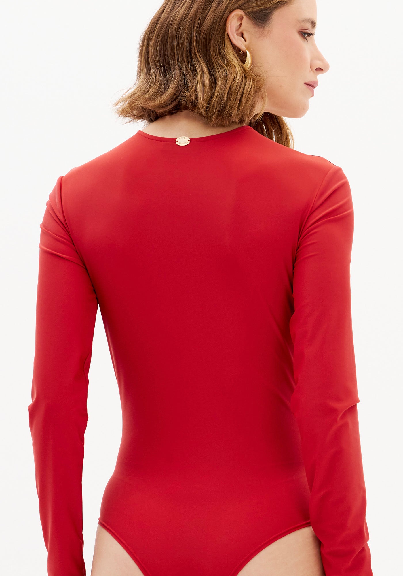 Body LP Red com decote em V