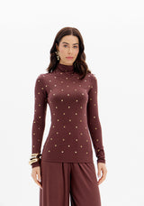 LP Brown Long Sleeve Blouse