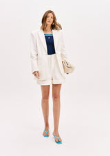 LP White Blazer