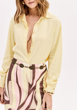LP Yellow Linen Shirt