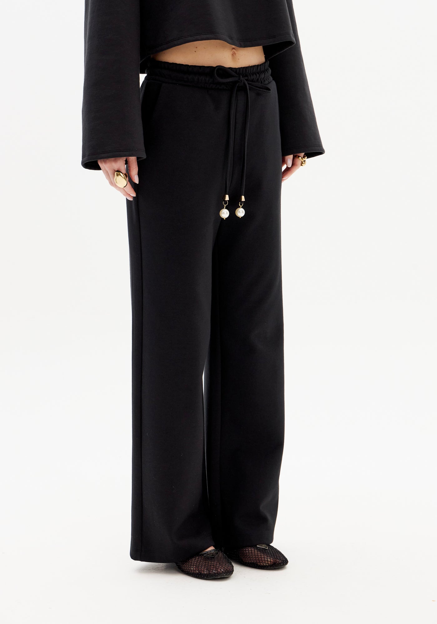 LP Off-White Wide Leg Pants