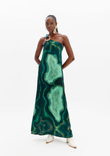 LP Green Long Dress