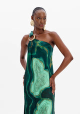 LP Green Long Dress