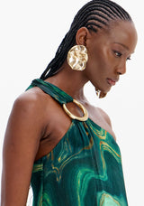 LP Green Long Dress