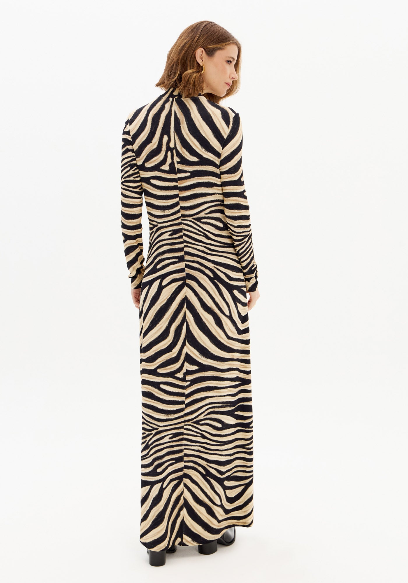 Vestido longo zebra LP