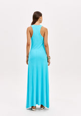 LP Sleeveles Midi Blue Dress