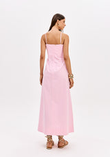 LP Pink Midi Tube Dress