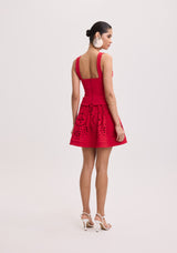 AM Short Red Dress