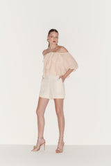 FC Sand Ruffle Blouse