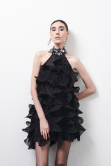RL Jade Tailoring and Chiffon Dress