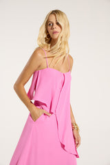SK Pink Midi Dress