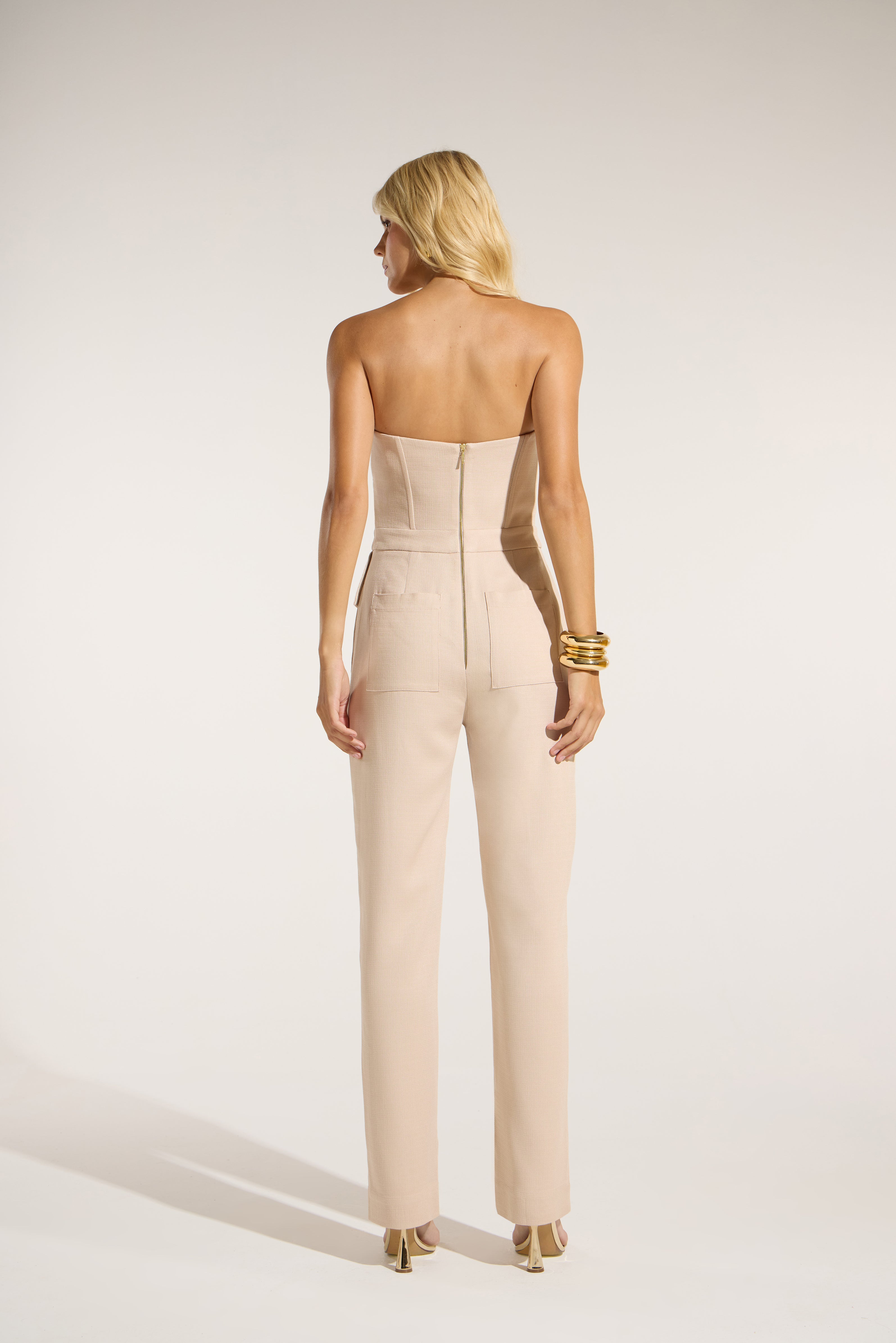 SK Beige Jumpsuit