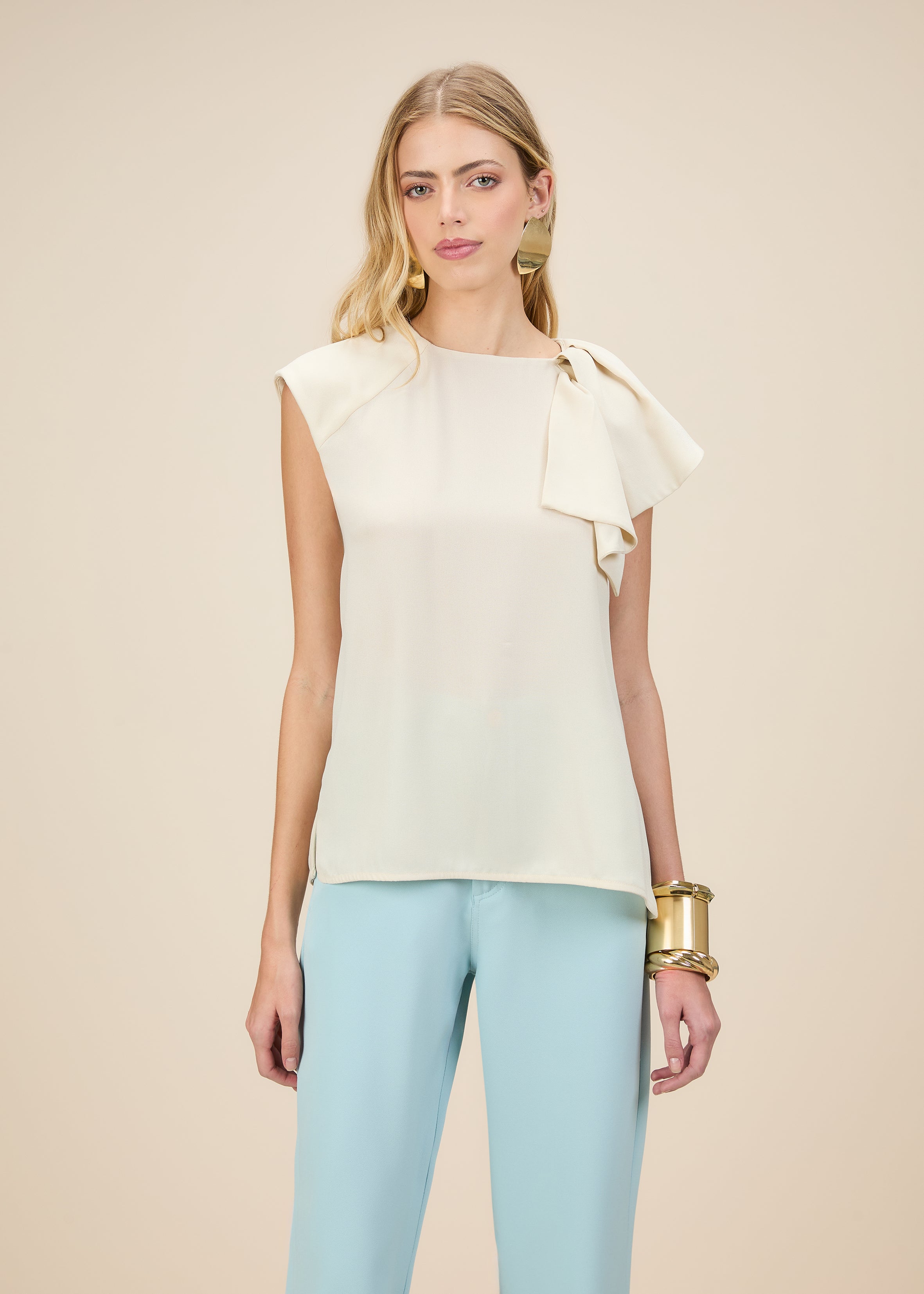 SK Butter Yellow Blouse