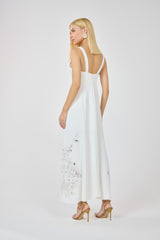 TD White Midi Dress