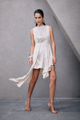 TD Crossed Back Short Dress