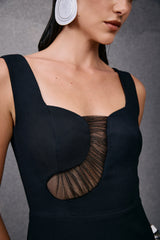 TD Black Midi Dress