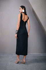 TD Black Midi Dress