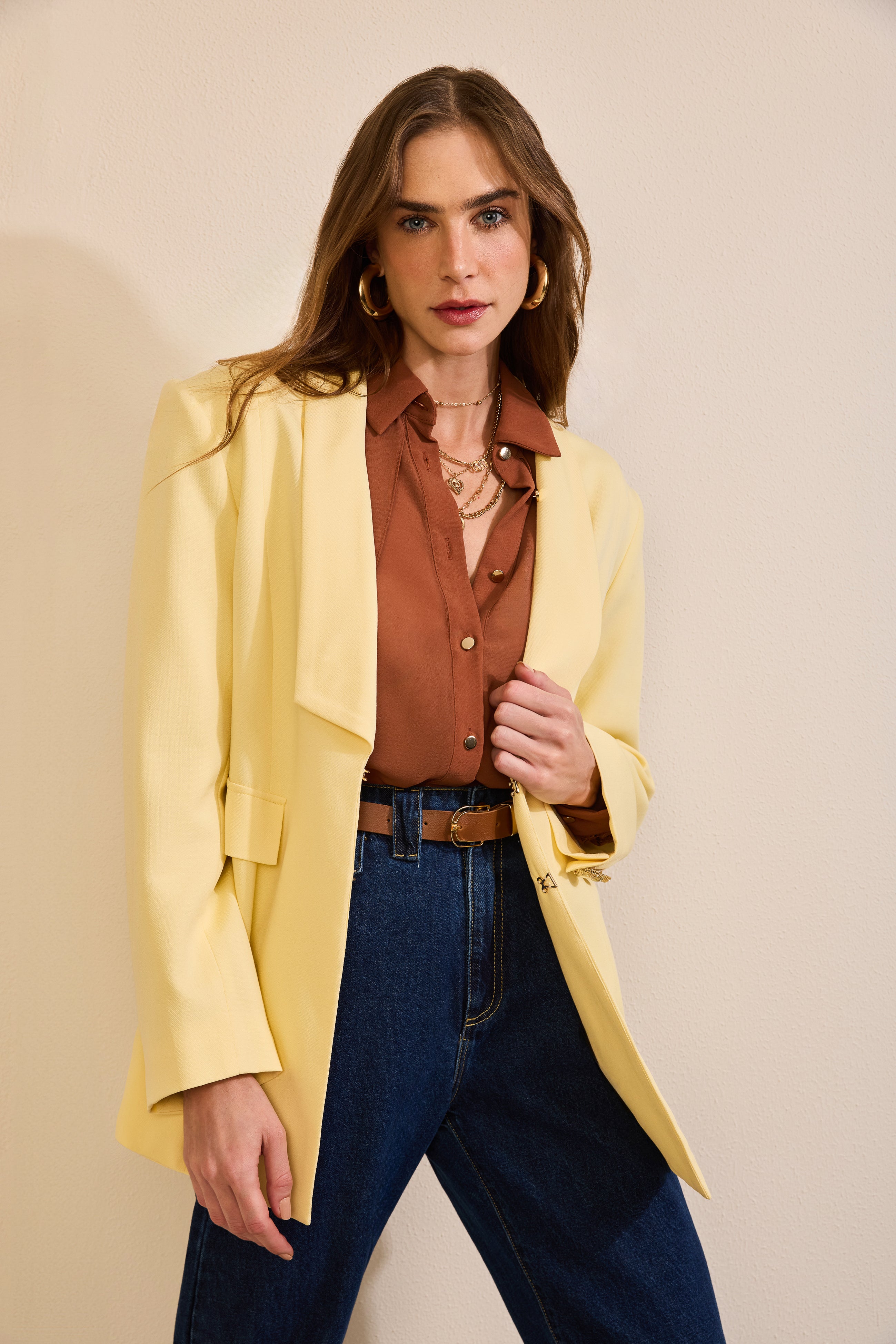 SK Yellow Blazer