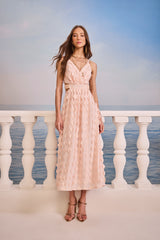 SK Midi Pink Dress