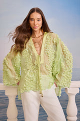 SK Green Blouse
