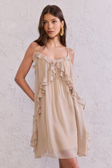 TD Short Beige Dress