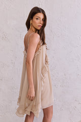 TD Short Beige Dress