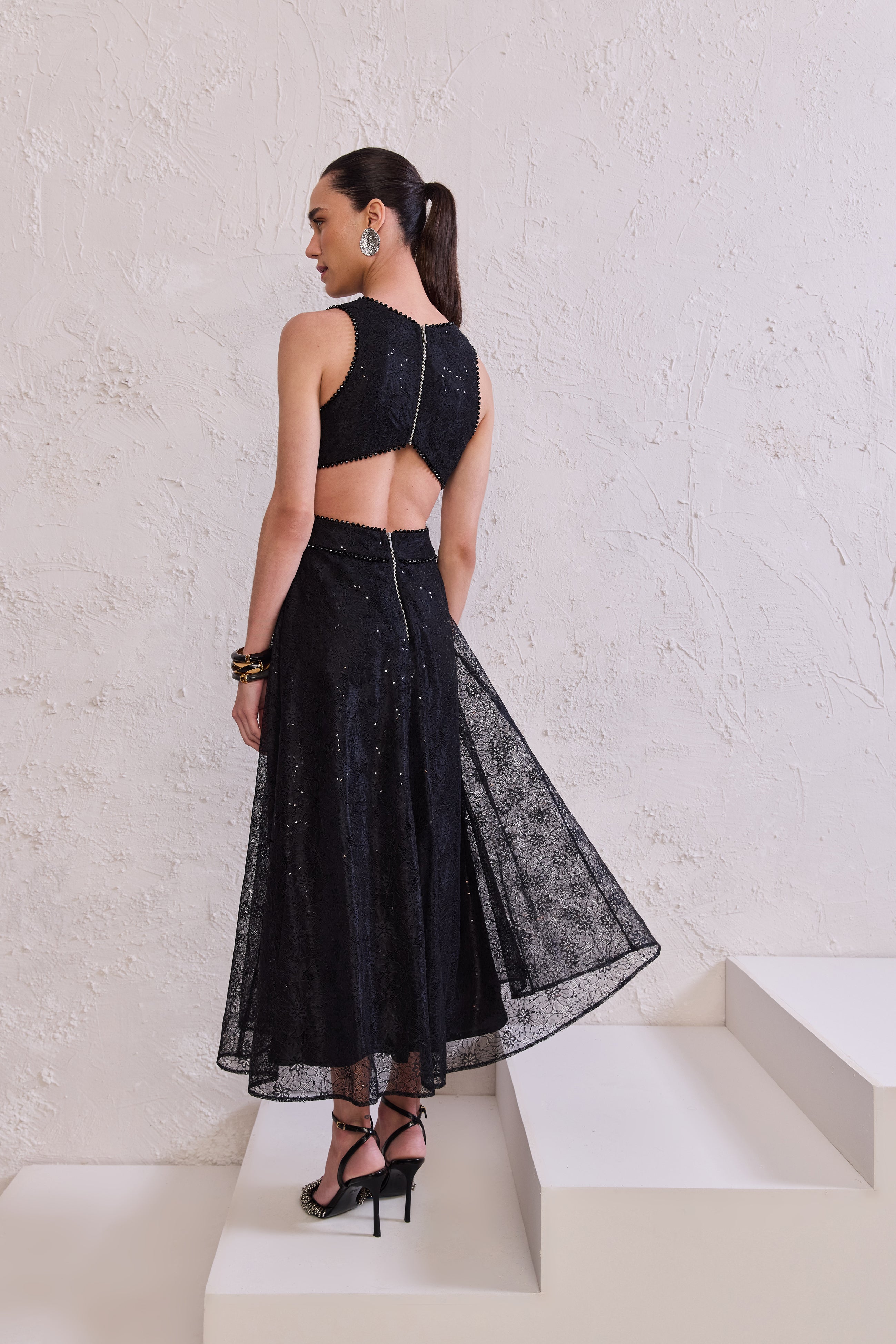 TD Black Midi Dress